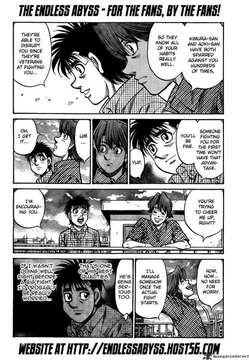 Hajime no Ippo: Fighting Spirit, Chapter 899 image 06